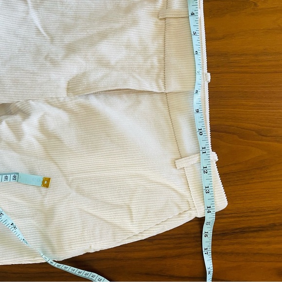 J. Crew Wide Leg Corduroy Pant in Cream NWT - Picture 10 of 10